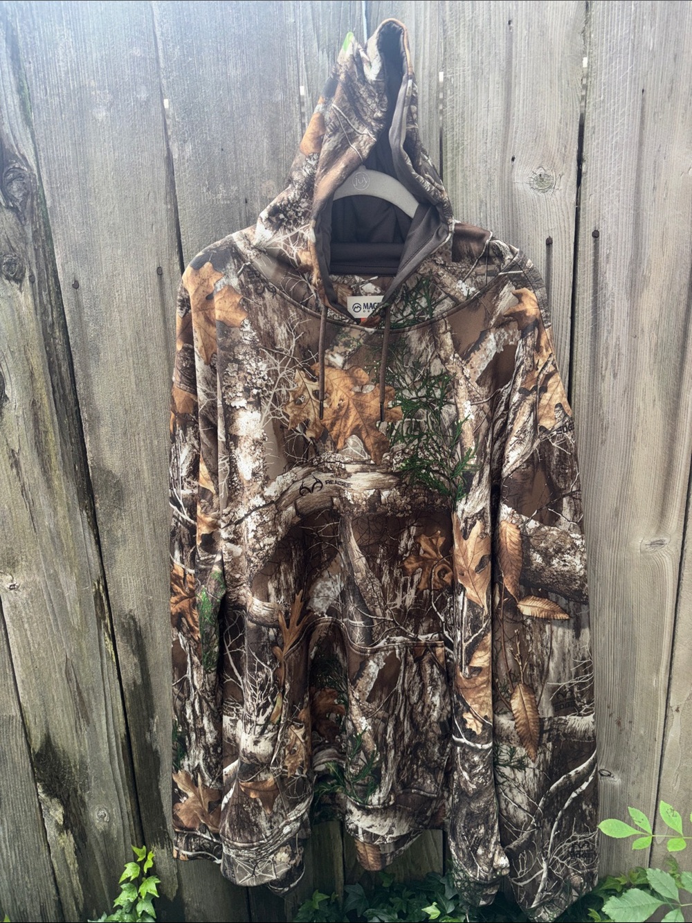 Magellan Outdoors Realtree Edge Camo Hoodie Sweatshirt Hunting Men's Size‎ 3XL